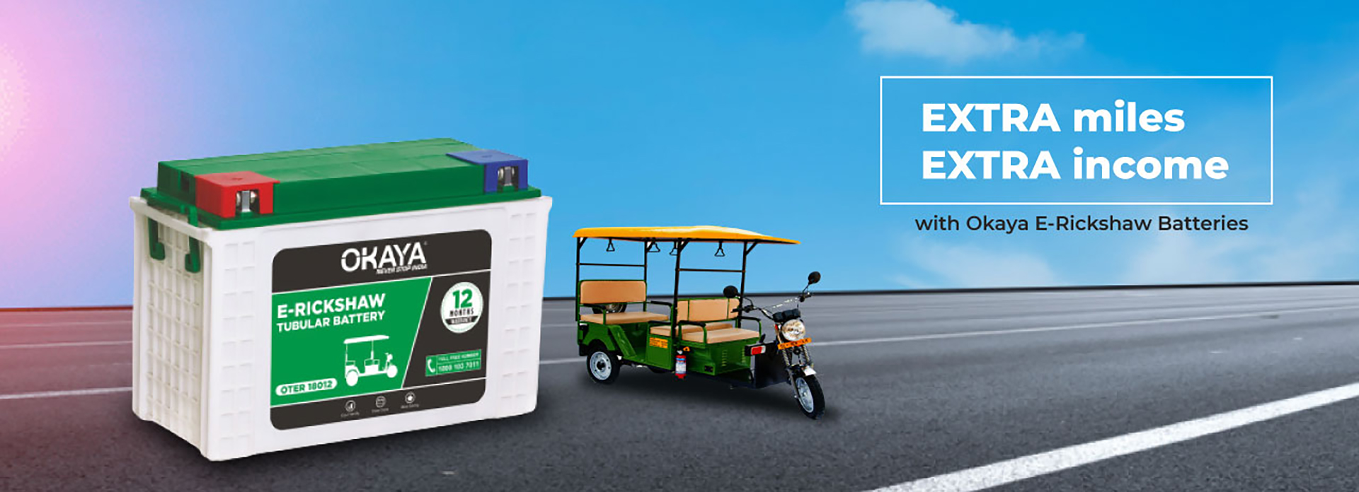 e-rickshaw batteries